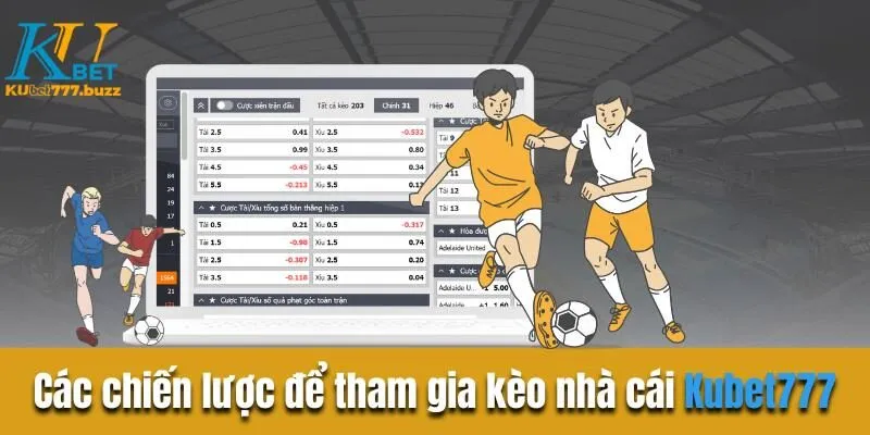 Top 3 kèo nhà cái phổ biến trong cá cược thể thao năm 2024  Các chiến lược cơ bản để tham gia kèo nhà cái tại Kubet777