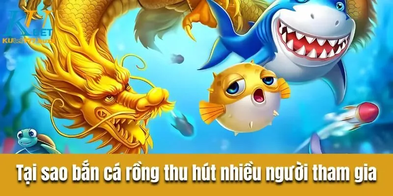 Bắn cá rồng - Hành trình săn kho báu trong lòng đại dương  Tại sao trò chơi bắn cá rồng thu hút nhiều người tham gia
