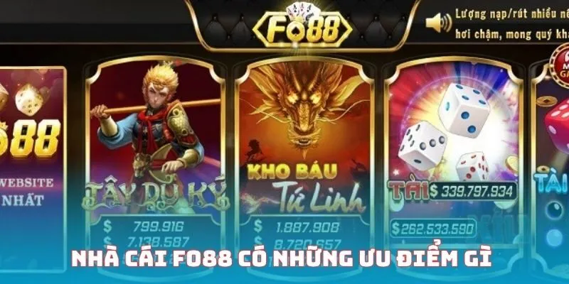 Fo88 - Thương Hiệu Cá Cược Trực Tuyến Chất Lượng 5 Sao Các ưu điểm trong nhà cái theo đánh giá của thành viên
